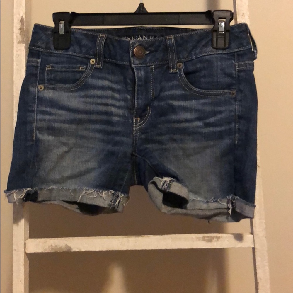 American eagle denim shorts